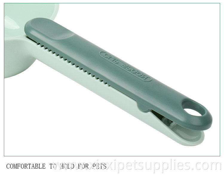 Factory Wholesale Sealing Bag Clip Measuring Cup Pet Food Shovel Cat Food Scooper Dog Spoon